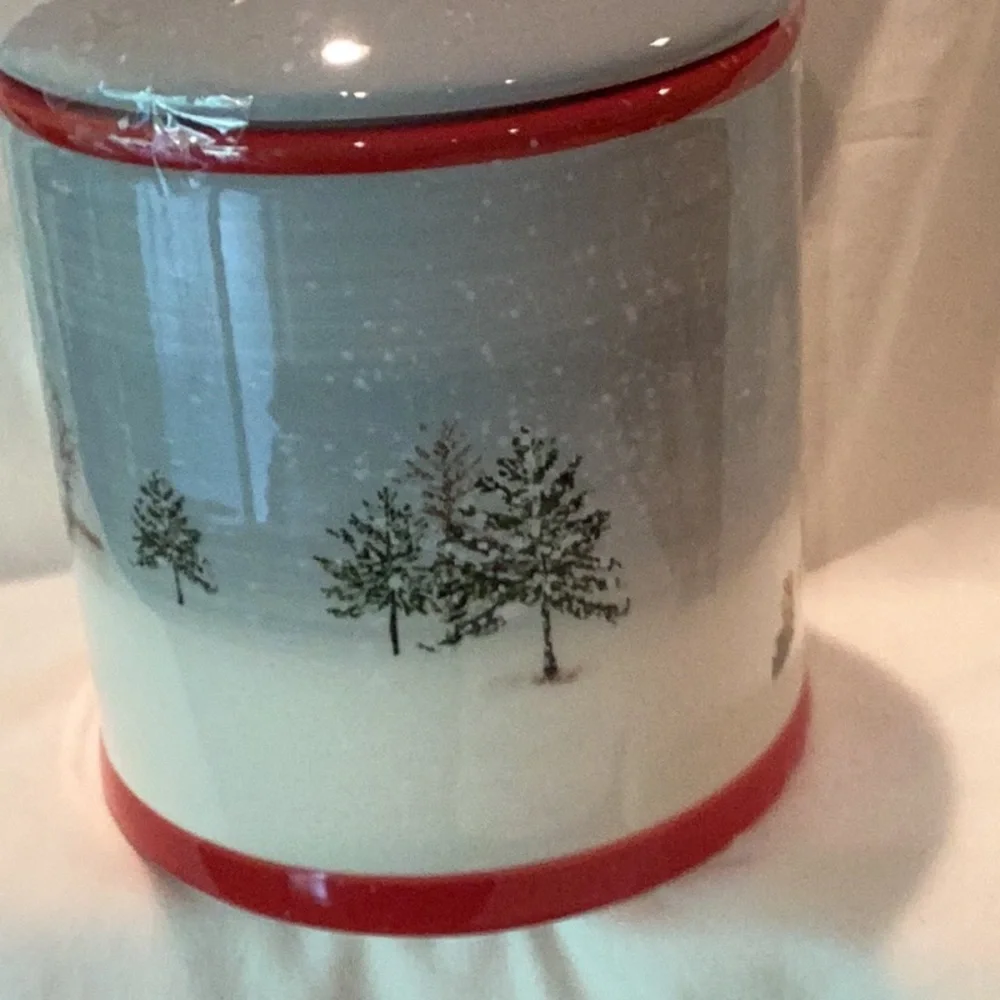 Christmas Canister